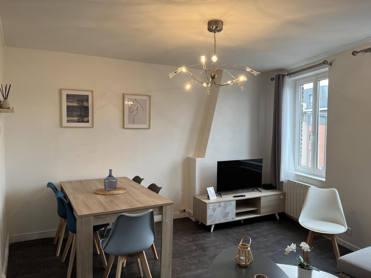 Triplex Carnot - Proche Docks 76, Kindarena Et Centre Ville De Rouen - Stationnement Gratuit - Netflix - Wifi Deville-les-Rouen Εξωτερικό φωτογραφία
